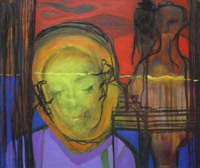 23 2014 What is my soul singing 54x65cm