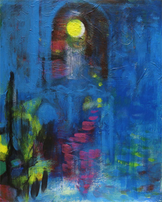 44 2017 Nightwalkers 43x35cm